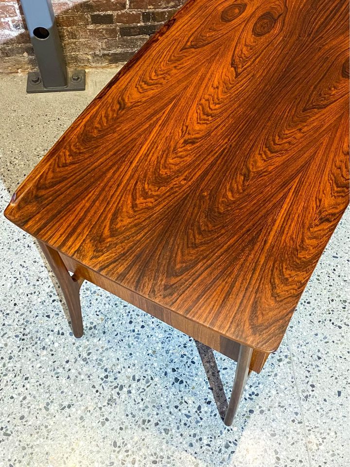 1960s Brazilian Rosewood Desk by Svend Madsen for Sigurd Hansen