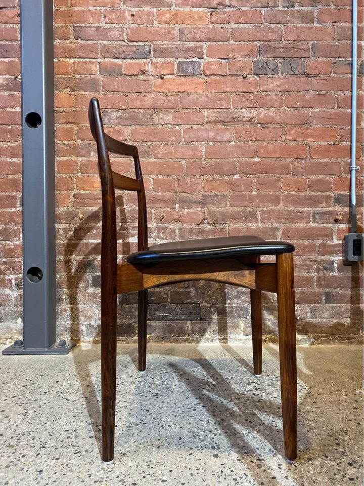 1960s Brazilian Rosewood Dining Chairs by Harry Ostergaard