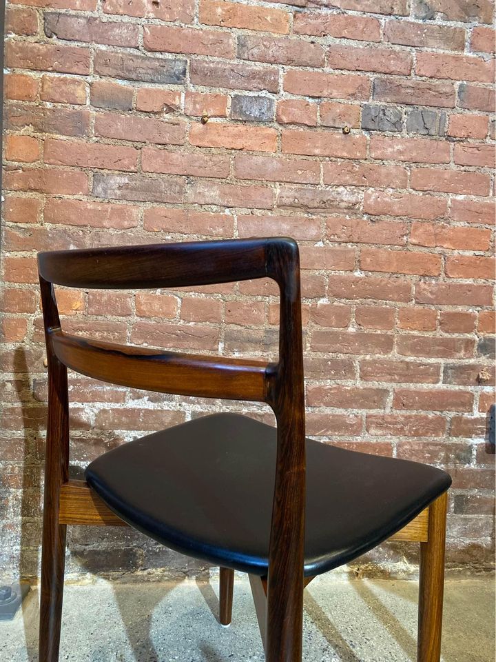 1960s Brazilian Rosewood Dining Chairs by Harry Ostergaard