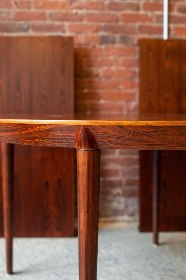 1960s Brazilian Rosewood Dining Table by Severin Hansen