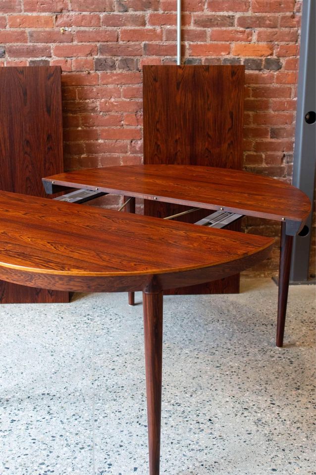 1960s Brazilian Rosewood Dining Table by Severin Hansen