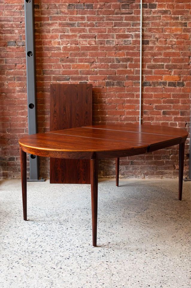 1960s Brazilian Rosewood Dining Table by Severin Hansen