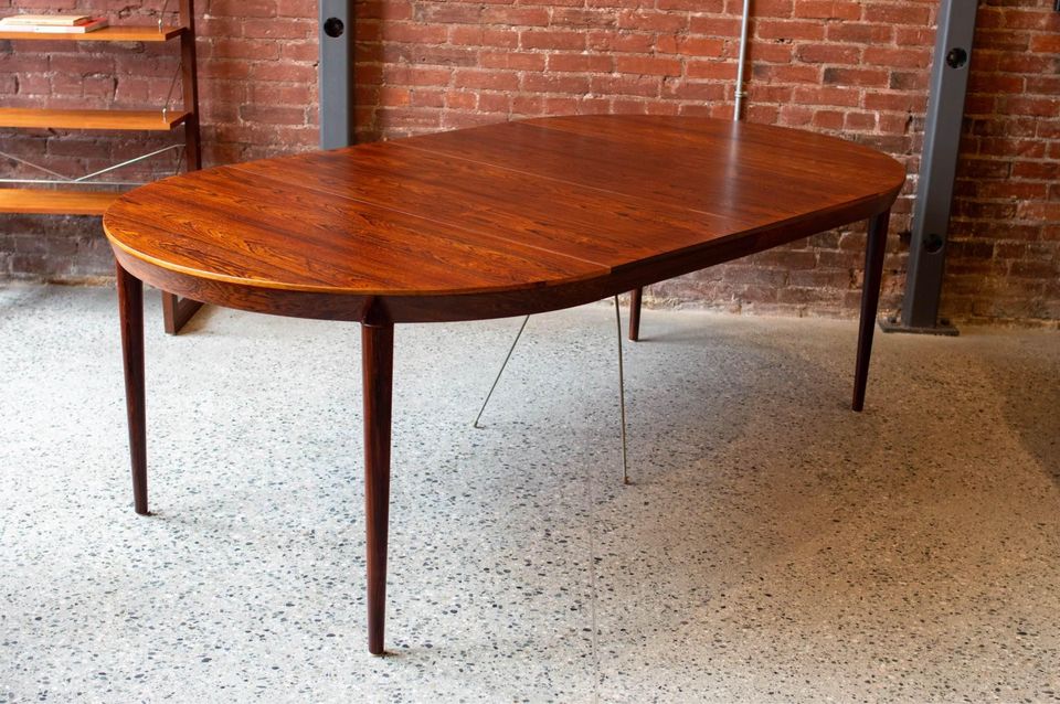 1960s Brazilian Rosewood Dining Table by Severin Hansen