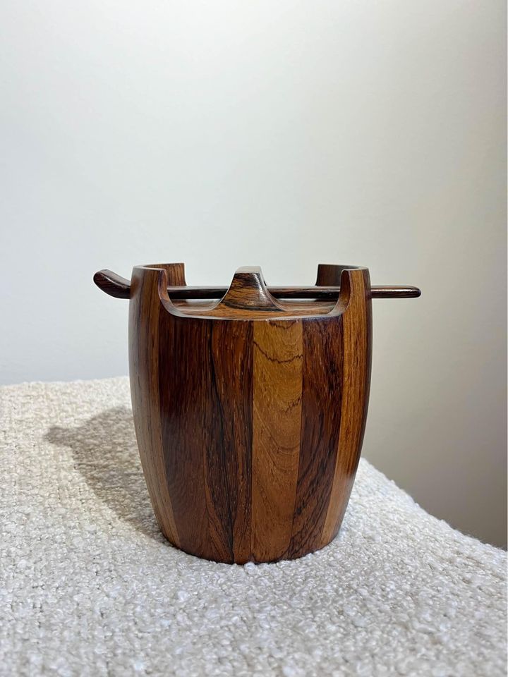 1960s Brazilian Rosewood Humidor by Jean Gillon for Wood Art