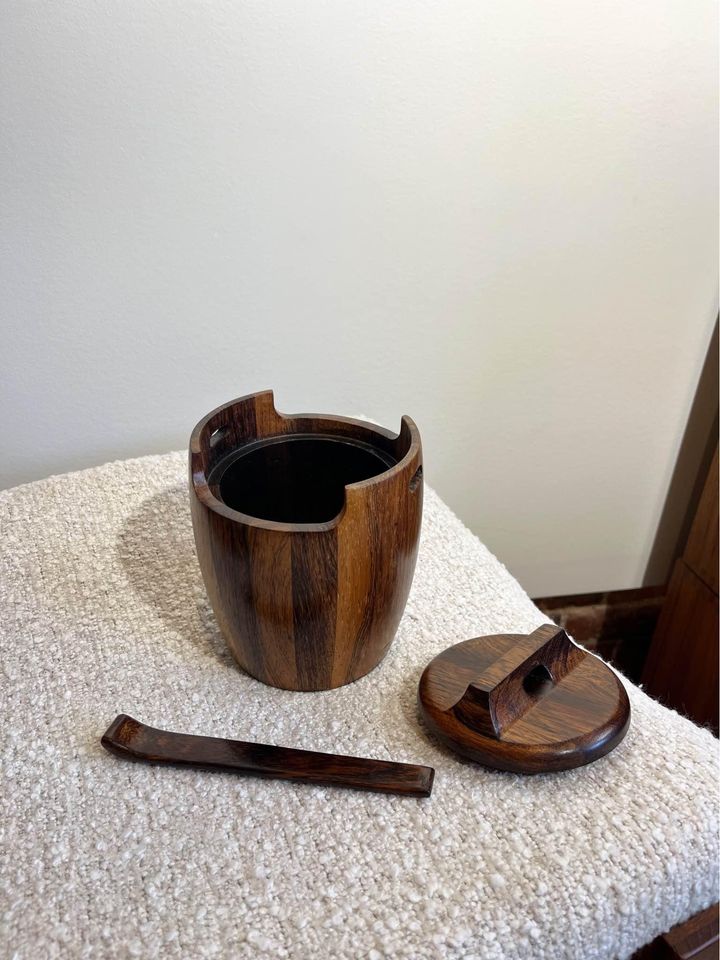 1960s Brazilian Rosewood Humidor by Jean Gillon for Wood Art