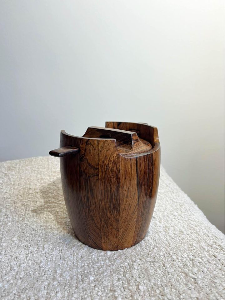 1960s Brazilian Rosewood Humidor by Jean Gillon for Wood Art