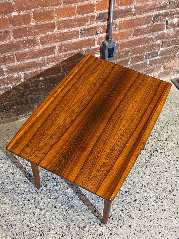 1960s Brazilian Rosewood Side End Coffee Table by Grete Jalk