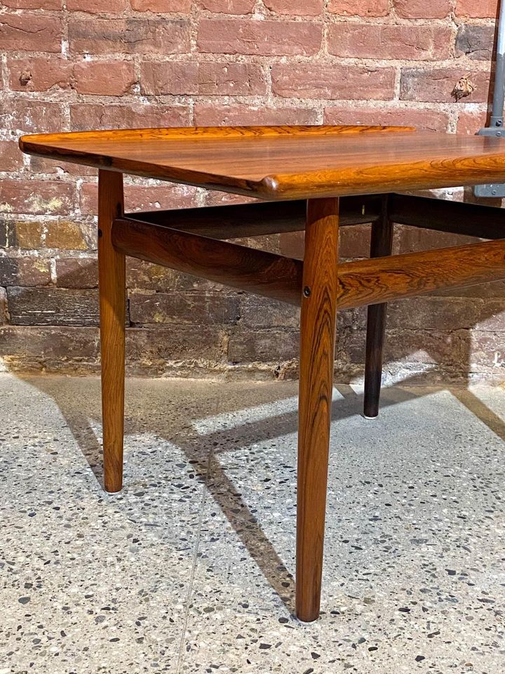 1960s Brazilian Rosewood Side End Coffee Table by Grete Jalk