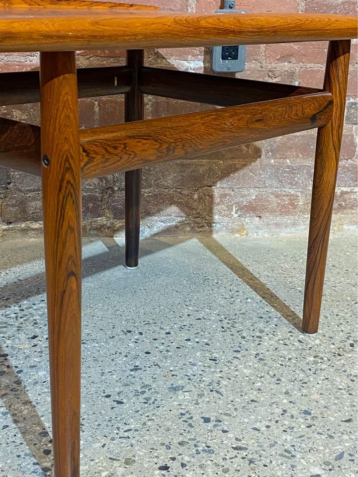 1960s Brazilian Rosewood Side End Coffee Table by Grete Jalk