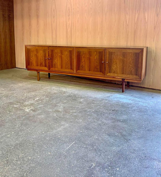 1960s Brazilian Rosewood Sideboard by Arne Vodder