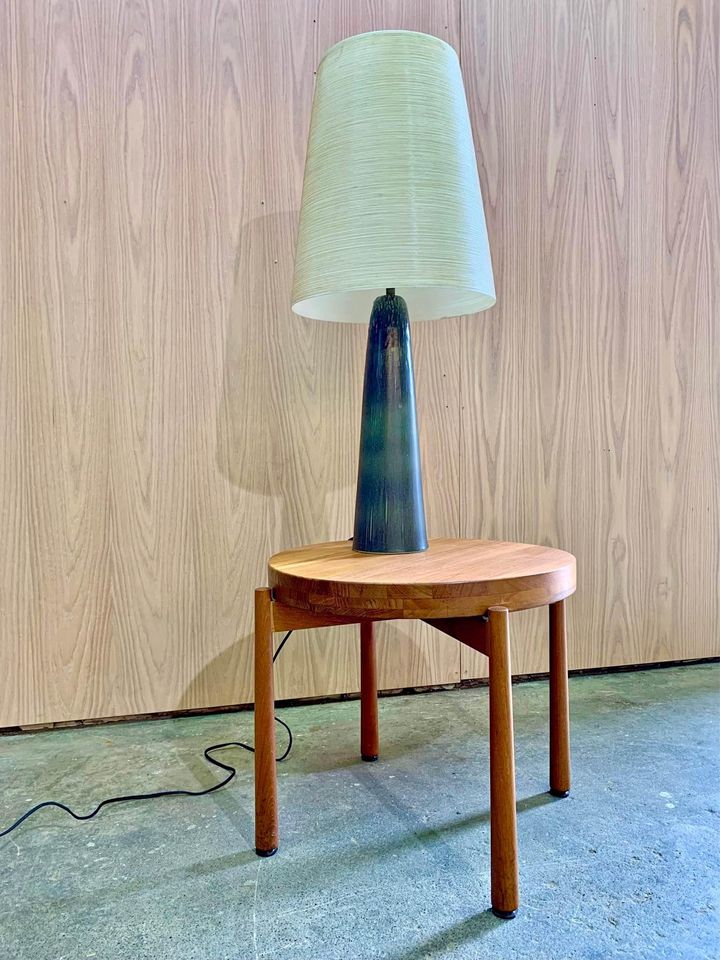 1960s Canadian Ceramic “Lotte” Table lamp