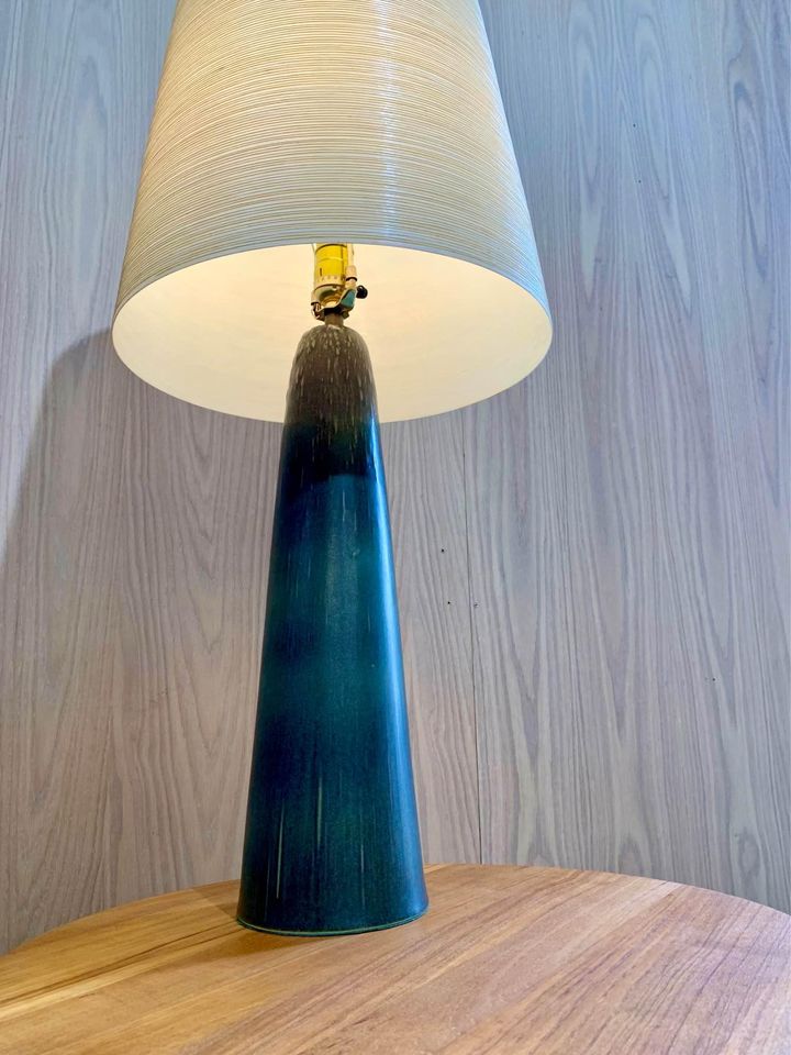 1960s Canadian Ceramic “Lotte” Table lamp