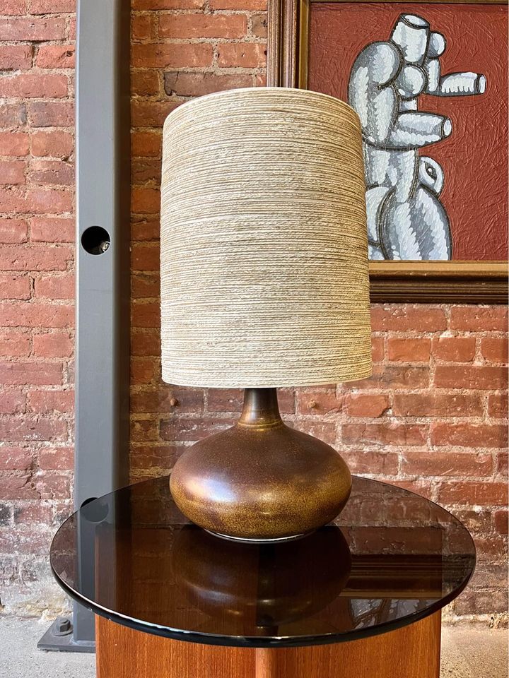 1960’s Ceramic Table Lamp by Lotte & Gunnar Bostland