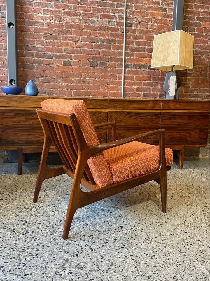 1960s Danish Afromosia Lounge Chair