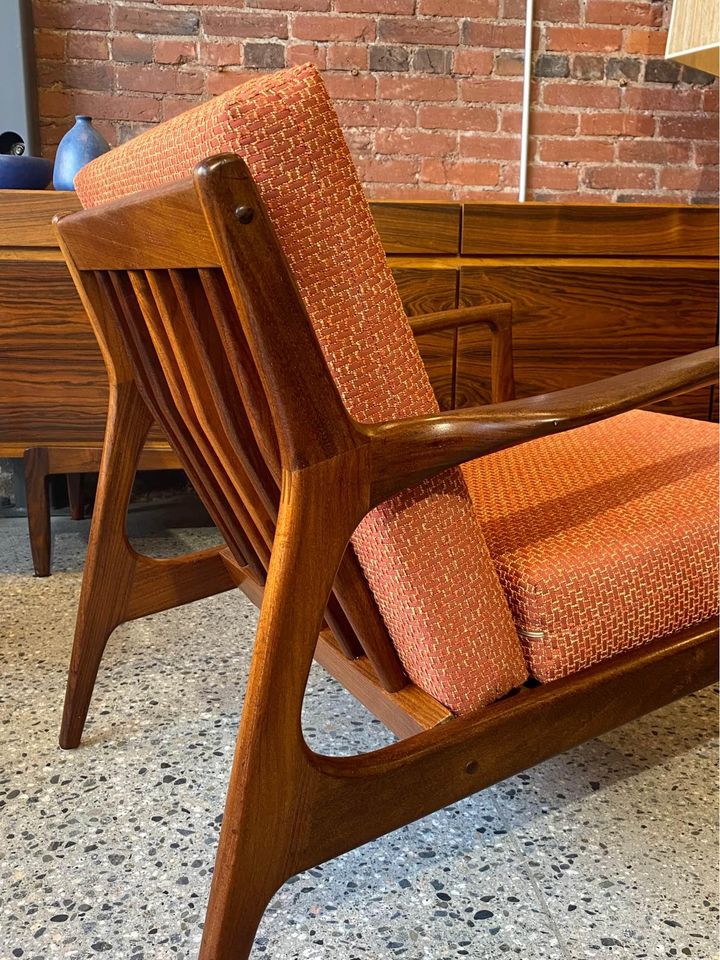 1960s Danish Afromosia Lounge Chair