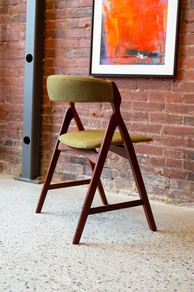 1960s Danish Afromosia Teak Occasional Chair