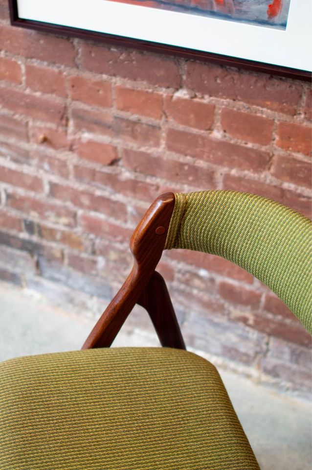 1960s Danish Afromosia Teak Occasional Chair