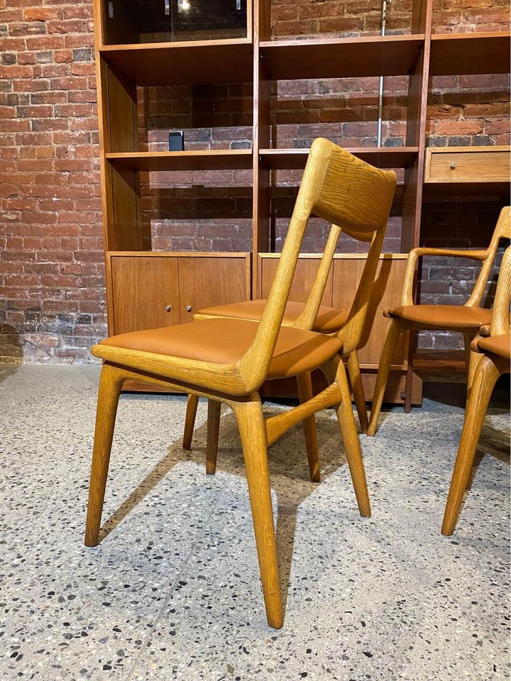 1960s Danish “Boomerang” Chairs by Erik Christensen