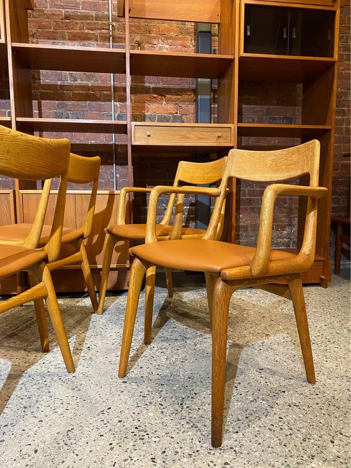 1960s Danish “Boomerang” Chairs by Erik Christensen