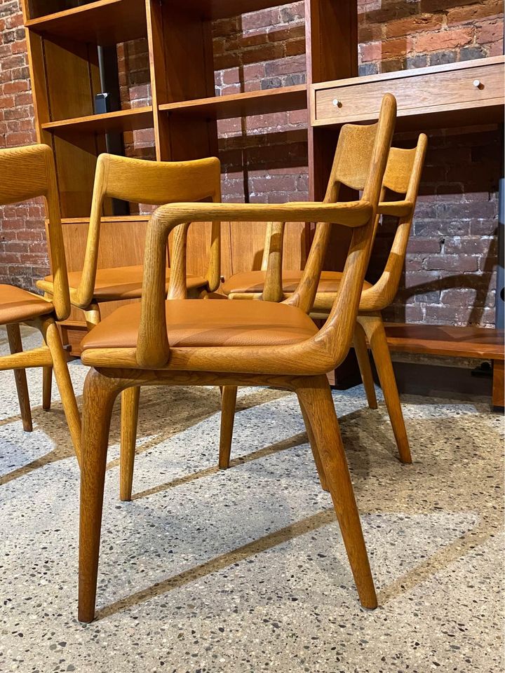 1960s Danish “Boomerang” Chairs by Erik Christensen