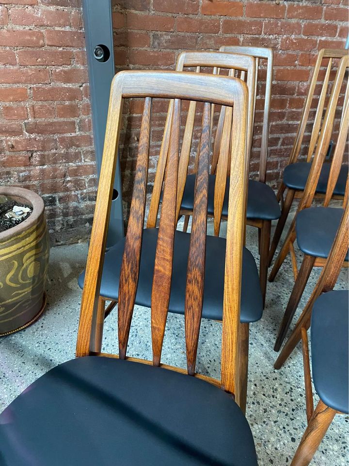 1960s Danish Rosewood Dining Chairs by Niels Koefoed