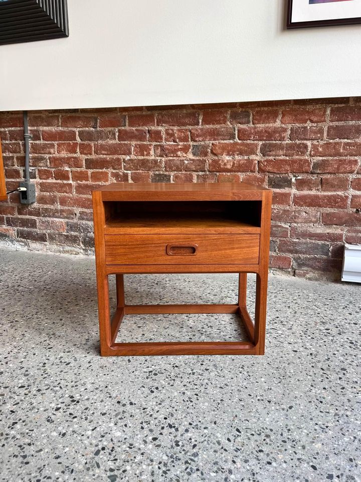 1960’s Danish Teak Aksel Kjersgaard Side Table Nightstand