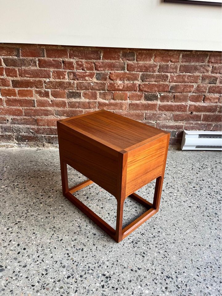 1960’s Danish Teak Aksel Kjersgaard Side Table Nightstand