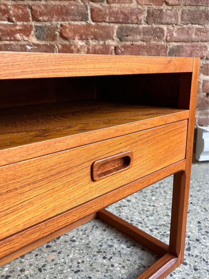 1960’s Danish Teak Aksel Kjersgaard Side Table Nightstand