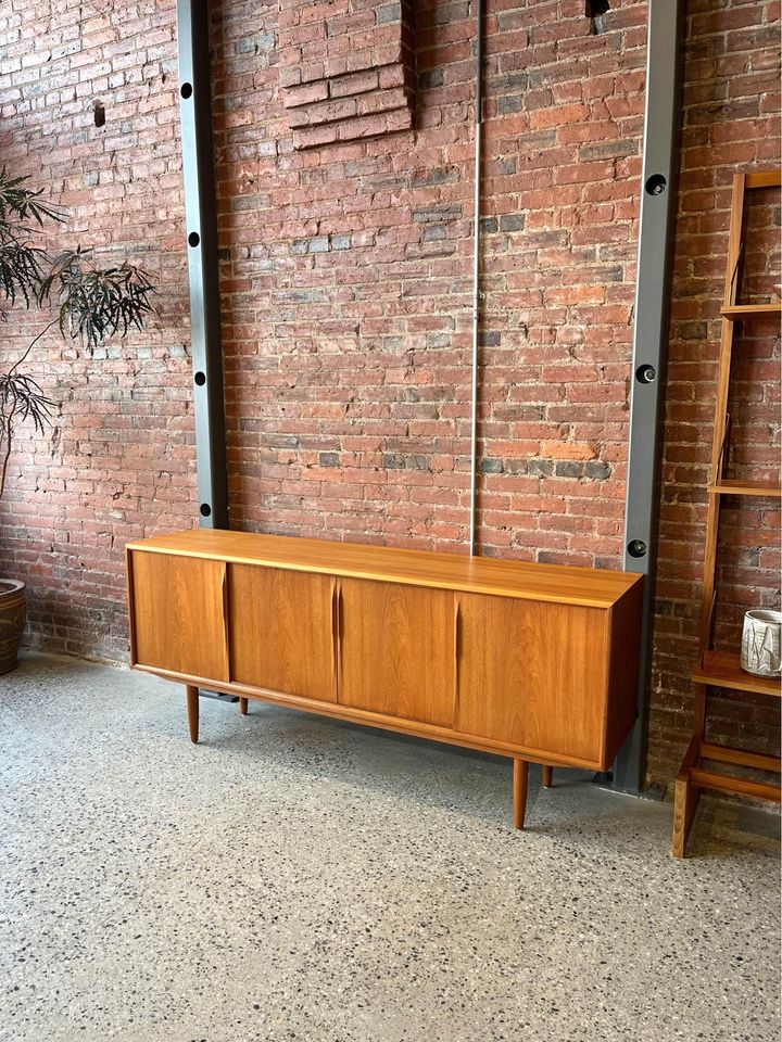 1960's Danish Teak Axel Christensen Credenza for ACO Møbler