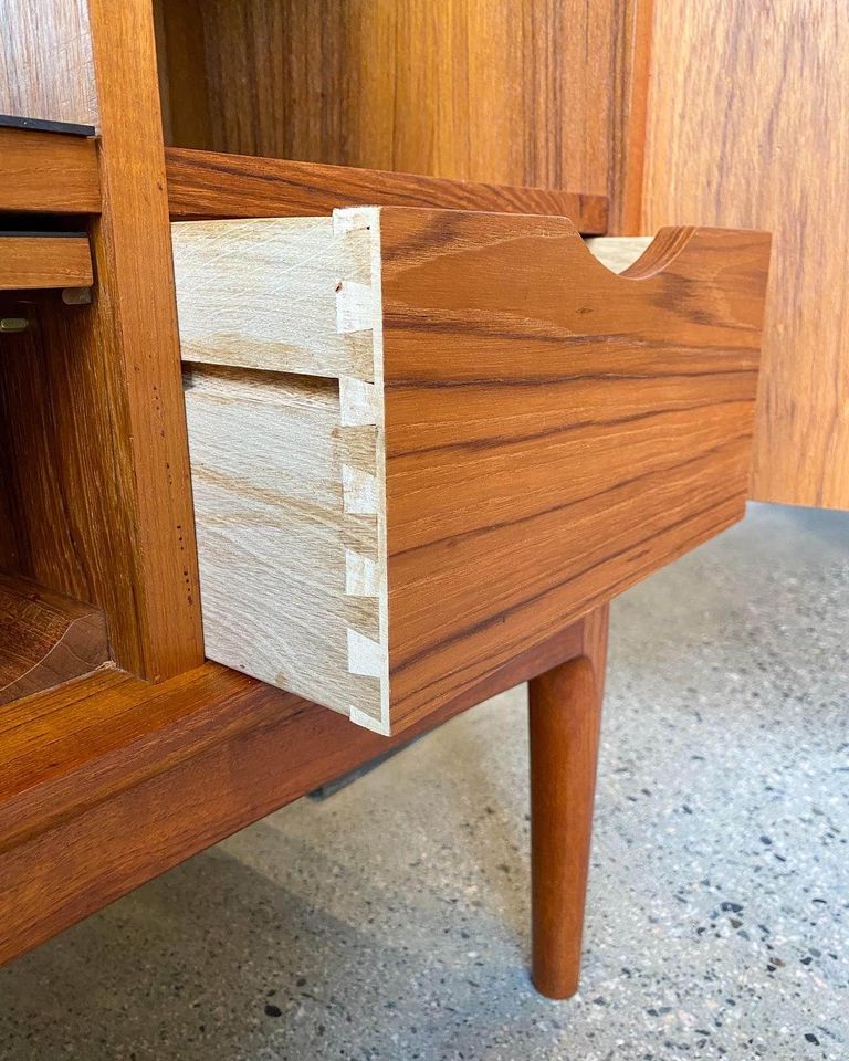 1960s Danish Teak Bar Cabinet