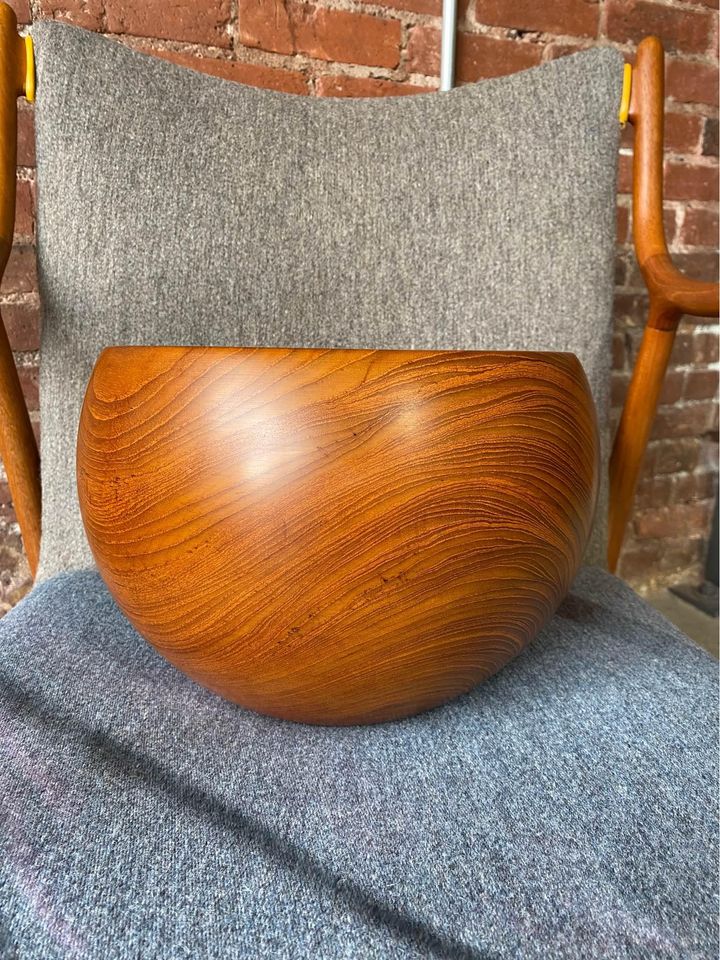 1960s Danish Teak Bowl by Magne Monsen for Kay Bojesen