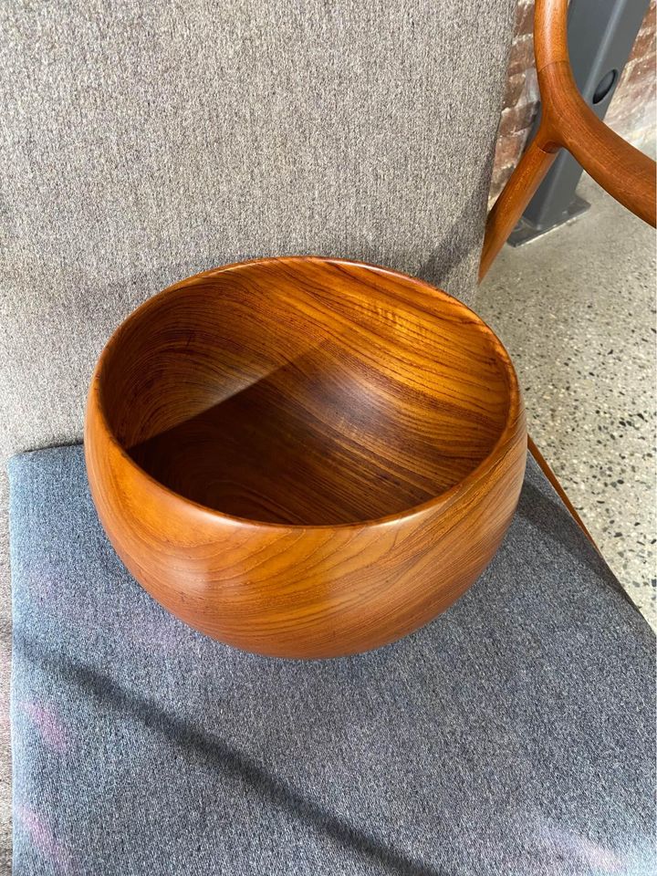 1960s Danish Teak Bowl by Magne Monsen for Kay Bojesen