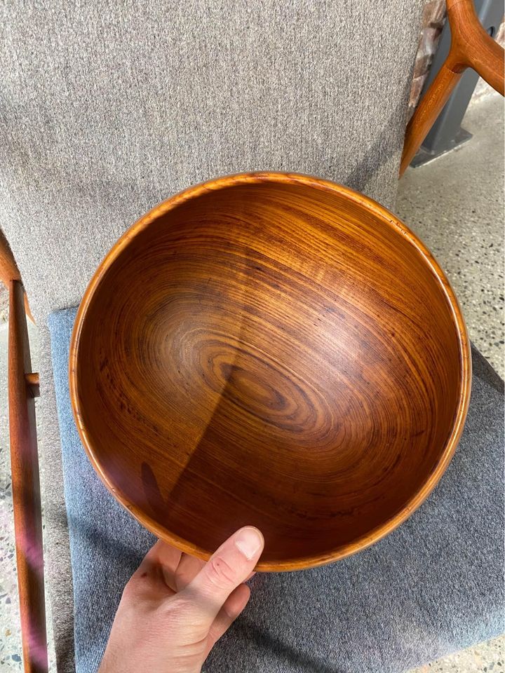 1960s Danish Teak Bowl by Magne Monsen for Kay Bojesen