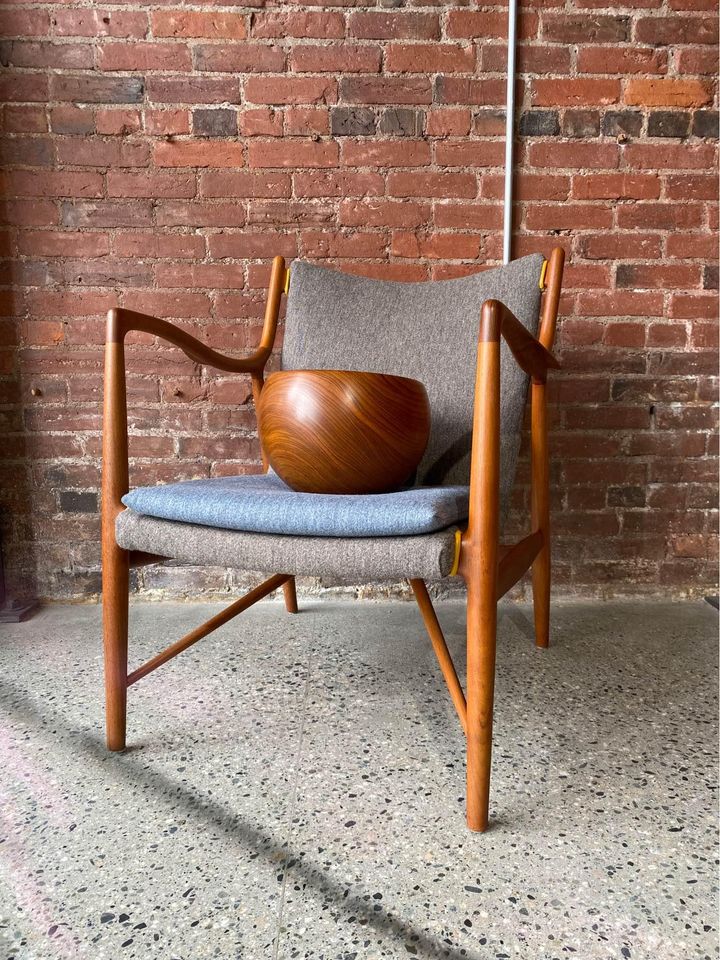 1960s Danish Teak Bowl by Magne Monsen for Kay Bojesen