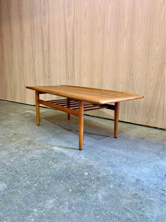 1960s Danish Teak Coffee Table by Grete Jalk