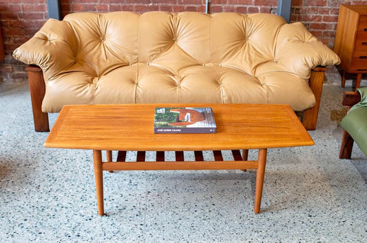 1960s Danish Teak Coffee Table by Grete Jalk