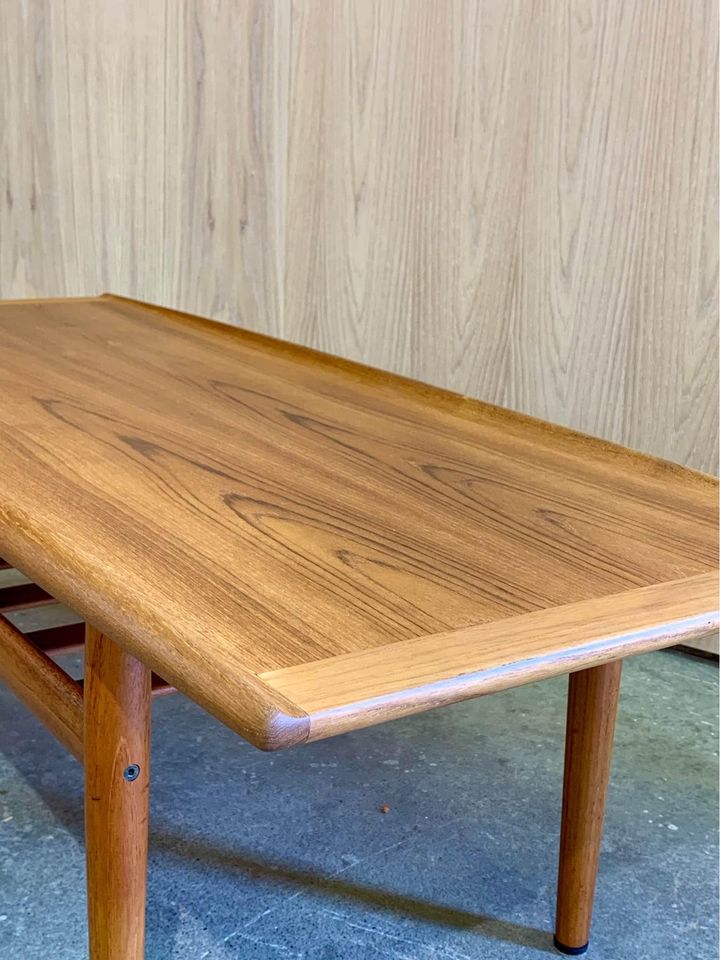 1960s Danish Teak Coffee Table by Grete Jalk