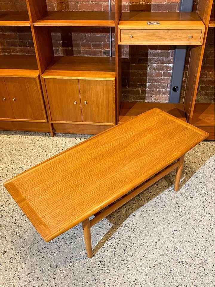 1960s Danish Teak Coffee Table by Grete Jalk