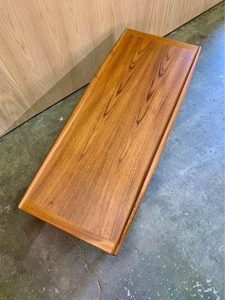 1960s Danish Teak Coffee Table by Grete Jalk