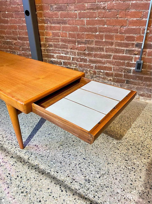 1960s Danish Teak Coffee Table by Johannes Andersen