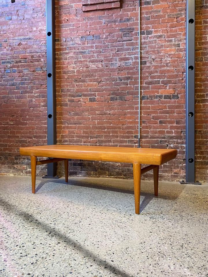 1960s Danish Teak Coffee Table by Johannes Andersen