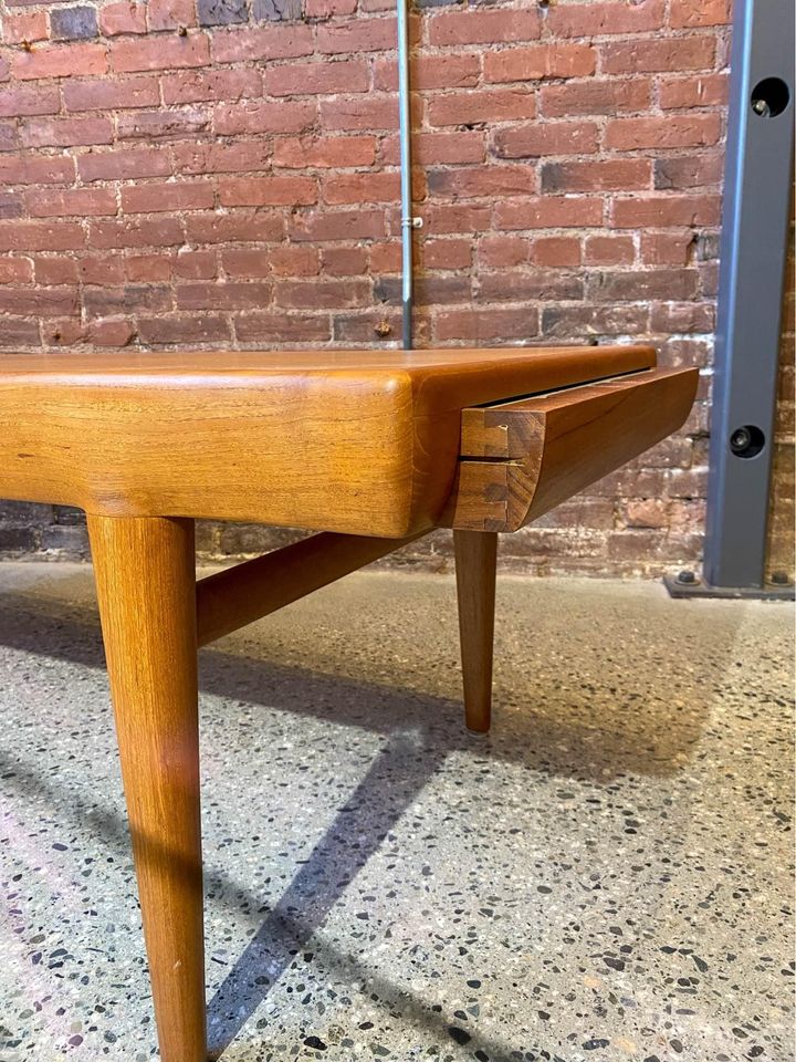 1960s Danish Teak Coffee Table by Johannes Andersen