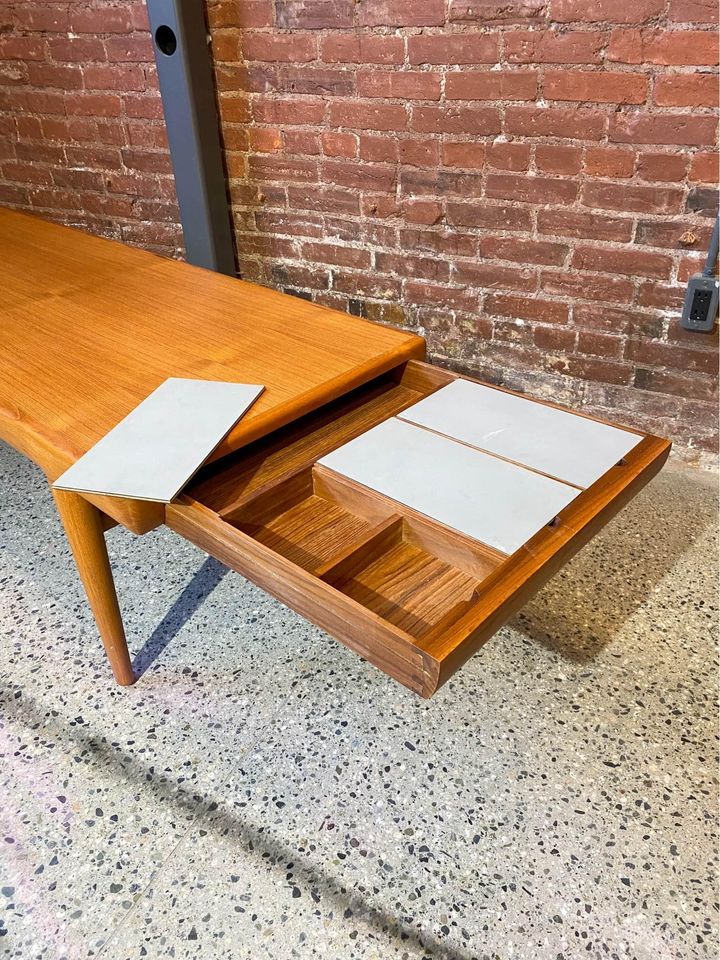 1960s Danish Teak Coffee Table by Johannes Andersen