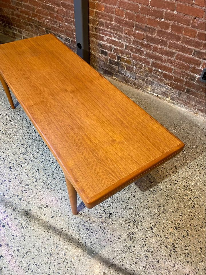 1960s Danish Teak Coffee Table by Johannes Andersen