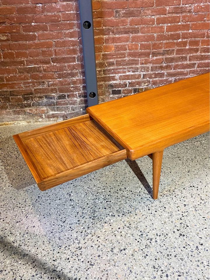 1960s Danish Teak Coffee Table by Johannes Andersen