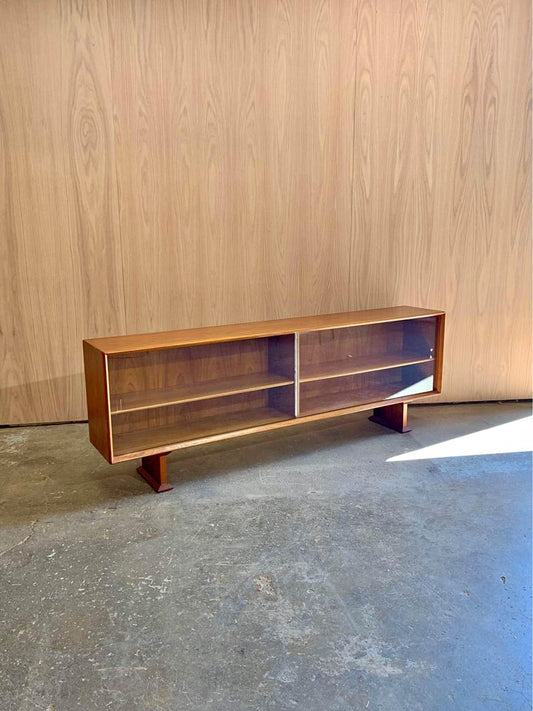 1960s Danish Teak Credenza Hutch by Kofod Larsen