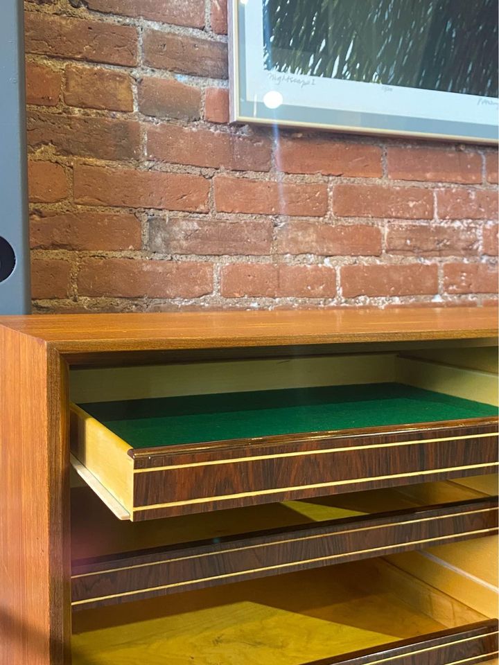 1960s Danish Teak Credenza Sideboard by Knud Nielsen