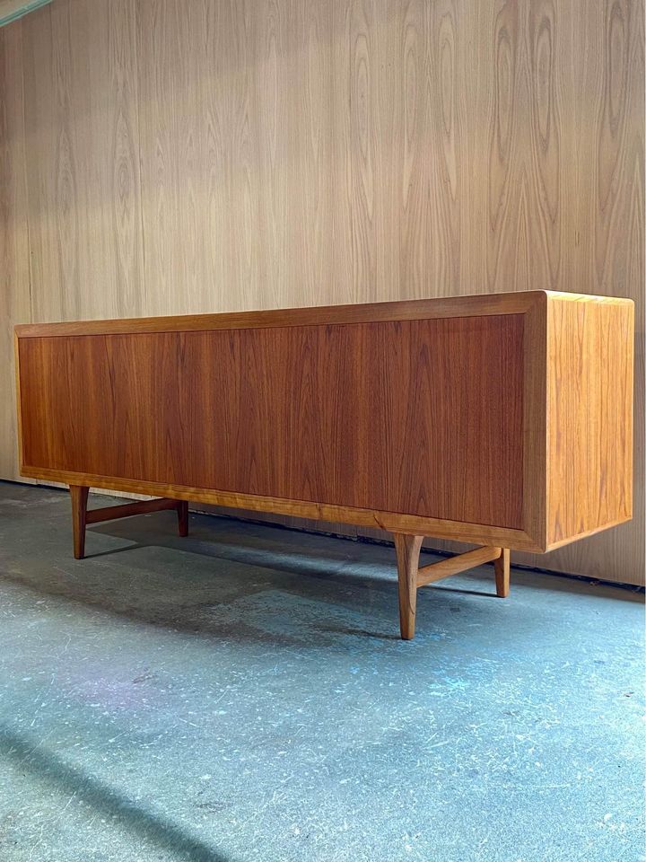 1960s Danish Teak Credenza Sideboard by Kofod Larsen