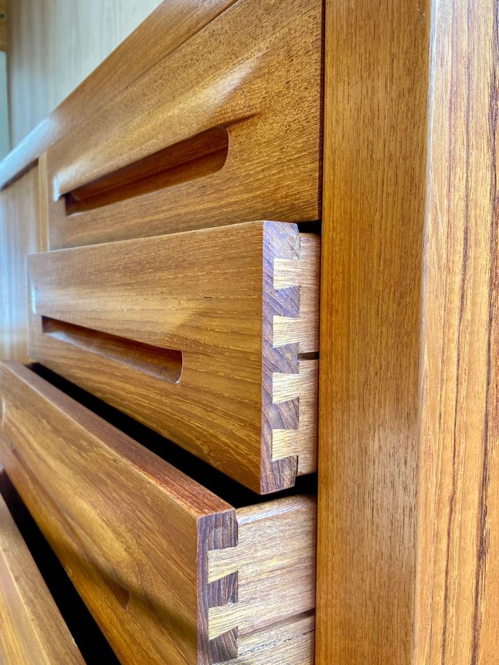 1960s Danish Teak Credenza Sideboard by Kofod Larsen