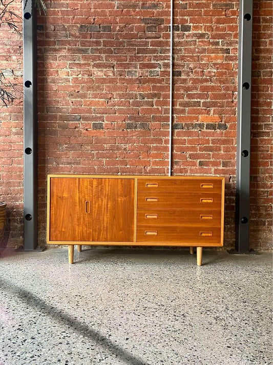 1960s Danish Teak Credenza Sideboard